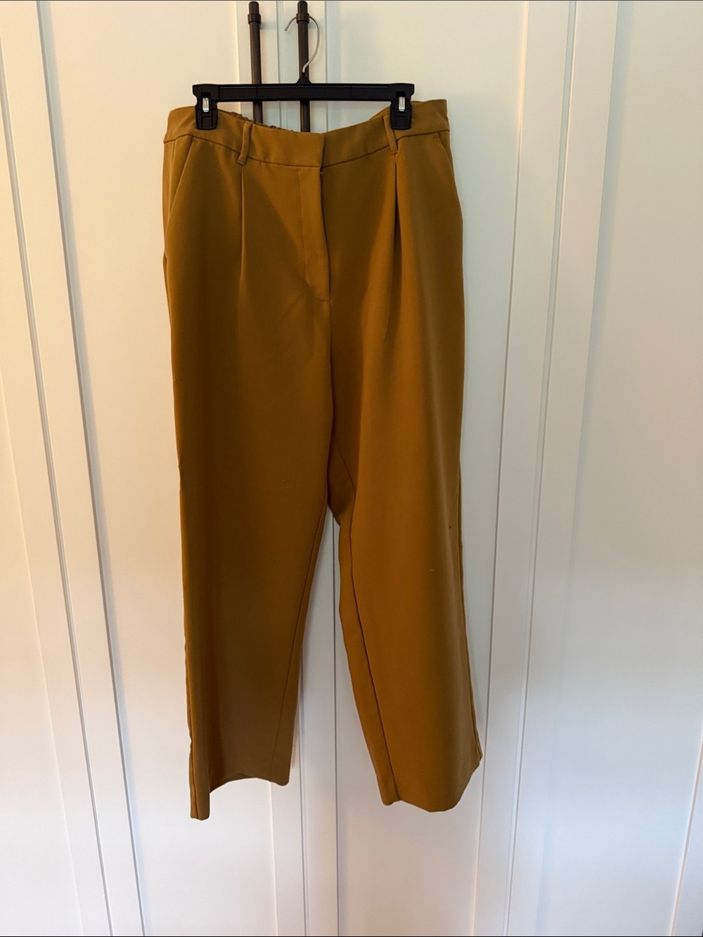 Old Navy Mustard Straight-Leg Dress Pants